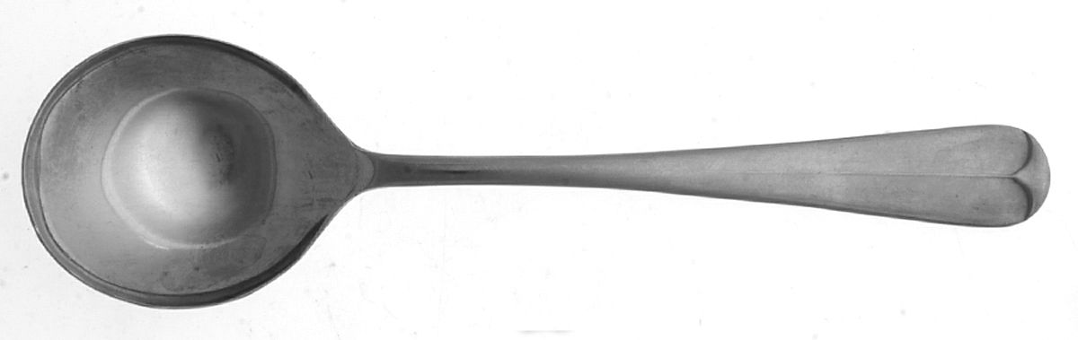 VOL1 (Stainless) Round Bowl Soup Spoon (Cream Soup) by Vollrath-1