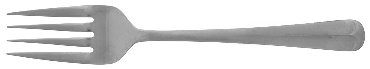 VOL1 (Stainless) Medium Solid Cold Meat Serving Fork by Vollrath-1