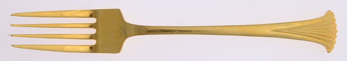 VS14 (Gold Electroplate) Fork by Viners of Sheffield-1