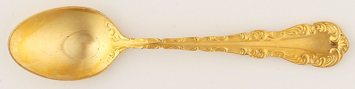 VS15 (Gold Electroplate) Teaspoon by Viners of Sheffield-1