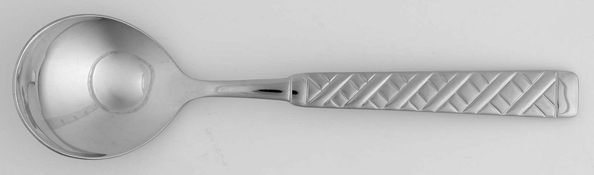 Canestro (Stainless) Round Bowl Soup Spoon (Cream Soup) by Villeroy & Boch-1