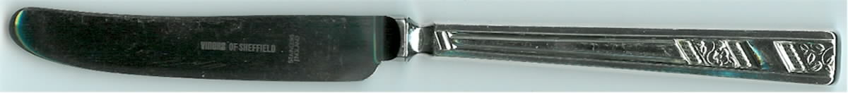 VS22 (SILVERPLATE) New French Solid Knife by Viners of Sheffield-1