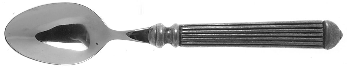 Capitol (Pewter) Place/Oval Soup Spoon by Vietri-1