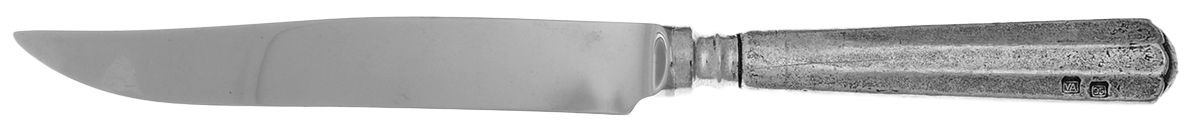 Ilton (Pewter) Small Steak Carving Knife with Stainless Blade by Valpeltro-1