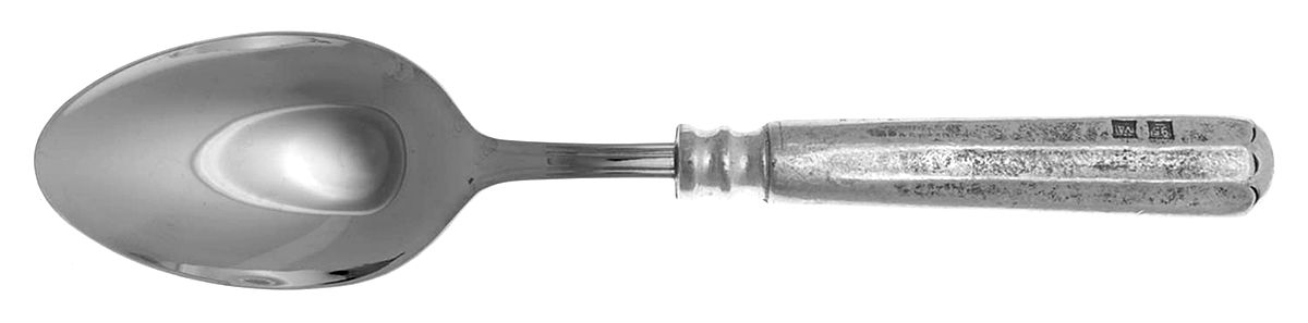 Ilton (Pewter) Dessert/Oval Soup Spoon by Valpeltro-1