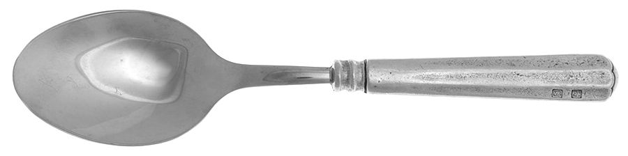 Ilton (Pewter) Solid Serving Spoon by Valpeltro-1