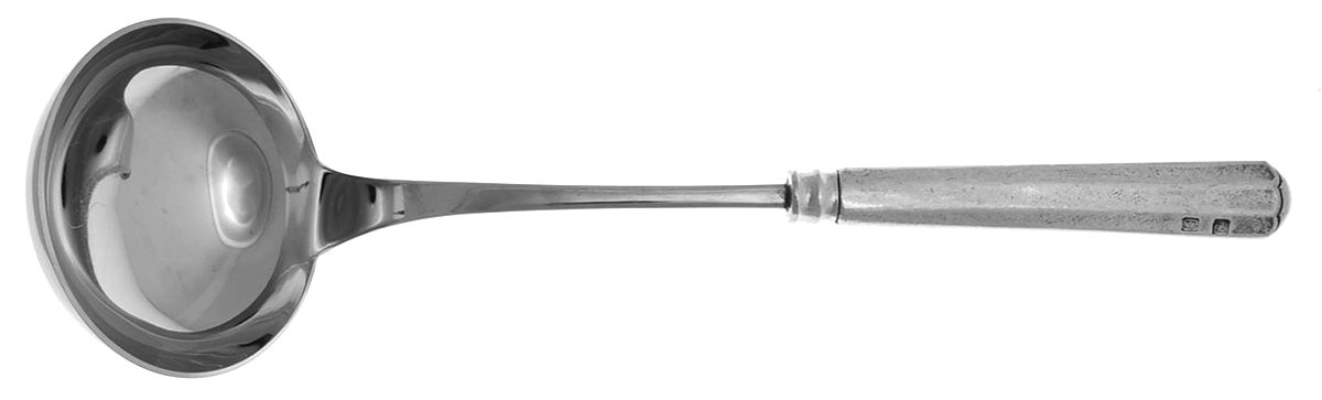 Ilton (Pewter) Solid Soup Ladle by Valpeltro-1