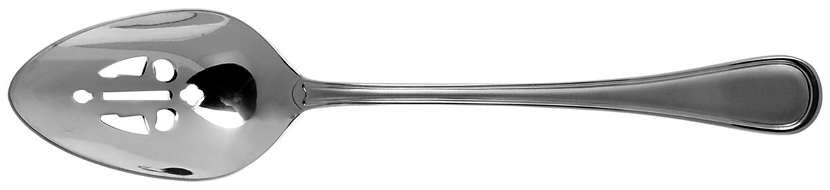 Merlemont Satin (Stainless) Pierced Solid Serving Spoon by Villeroy & Boch-1