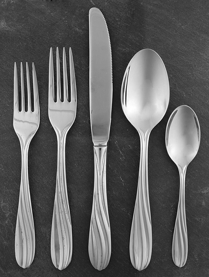 New Orleans (Stainless) 5 Piece Place Setting by Villeroy & Boch-1