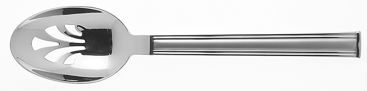 Palazzo Satin (Stainless) Pierced Solid Serving Spoon by Villeroy & Boch-1