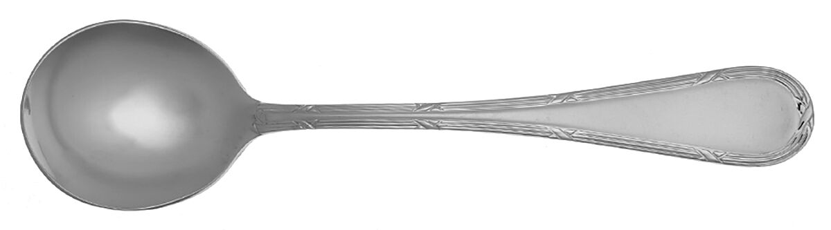 Septfontaines Satin (Stainless) Round Bowl Soup Spoon (Cream Soup) HC by Villeroy & Boch-1