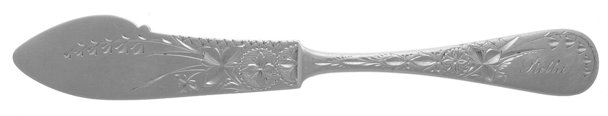 VNS1 Flat Handle Bright Cut Master Butter by Vansant-1