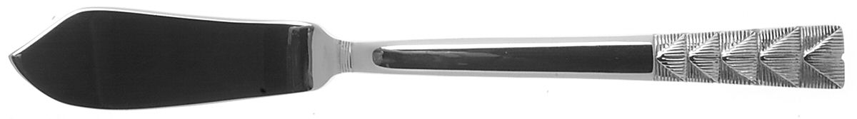 Plisse (Stainless) Flat Handle Master Butter Knife by Vera Wang-1