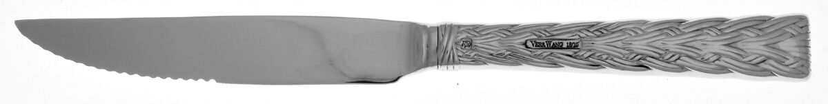 Tresse (Stainless) Steak Knife Individual Hollow, Serrate HC by Vera Wang-1