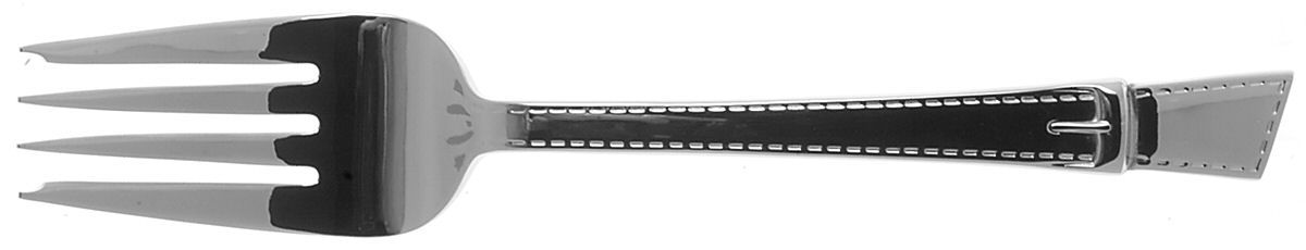 Equestrian (Stainless) Medium Solid Cold Meat Serving Fork by Vera Wang-1