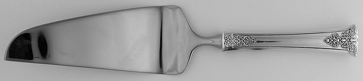 Imperial Scroll (Sterling) Pie & Cake Server with Stainless Blade by Vera Wang-1