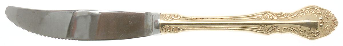 VS24 (Gold Electroplate) Modern Hollow Knife by Viners of Sheffield-1