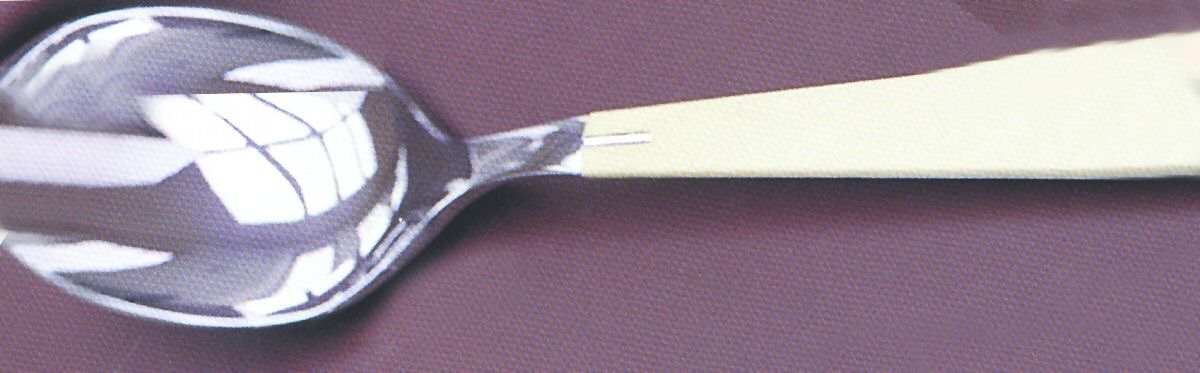 Craft-Porcelain White (Stainless) Teaspoon by Villeroy & Boch-1