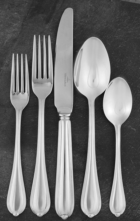 Emily (Stainless) 5 Piece Place Setting by Villeroy & Boch-1