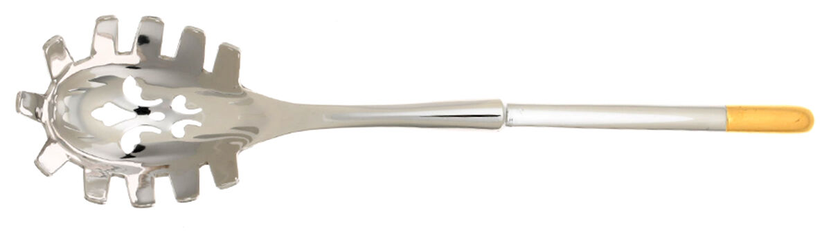 Ella (Stainless, Gold Accent) Pasta Server with Stainless Bowl HC by Villeroy & Boch-1