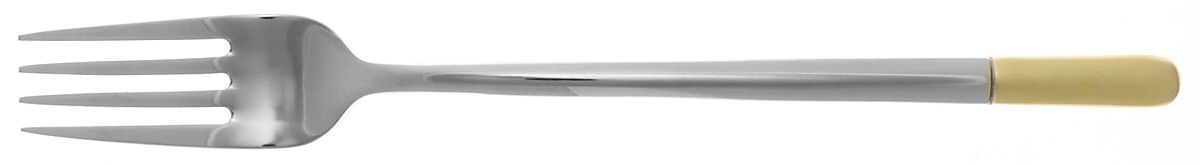 Ella (Stainless, Gold Accent) Individual Salad Fork by Villeroy & Boch-1