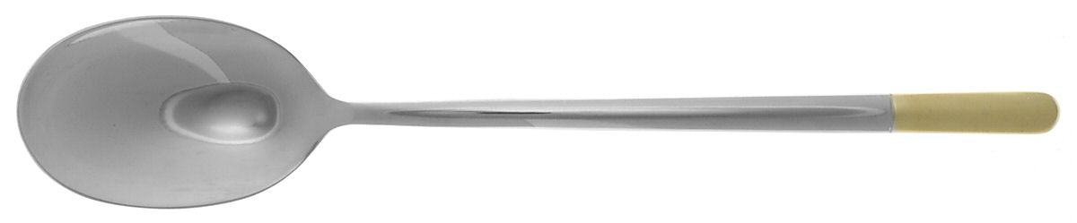 Ella (Stainless, Gold Accent) Place/Oval Soup Spoon by Villeroy & Boch-1