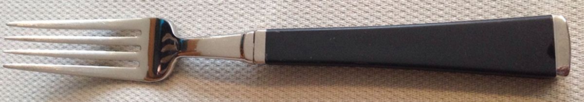 Montparnasse Ebony (Stainless) Fork by Villeroy & Boch-1