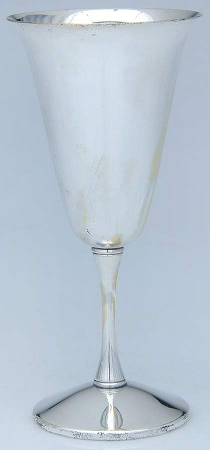 Silverplate Hollowware Water Goblet by Valero-1