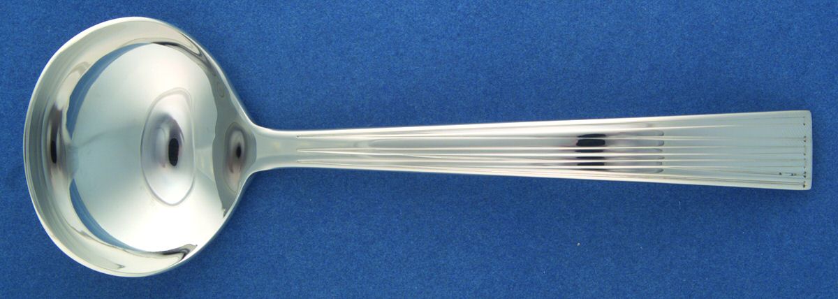 Modern Graphic (Stainless) Solid Gravy Ladle by Vera Wang-1