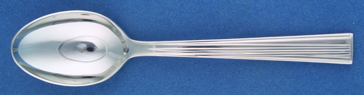 Modern Graphic (Stainless) Place/Oval Soup Spoon by Vera Wang-1