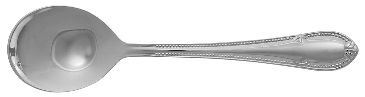 Mademoiselle (Stainless) Round Bowl Soup Spoon (Cream Soup) by Villeroy & Boch-1
