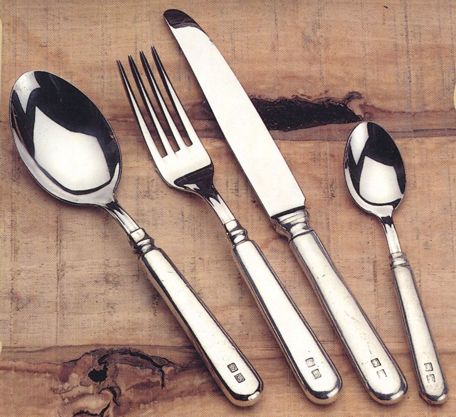 Inglese (Pewter) Fork by Valpeltro-1