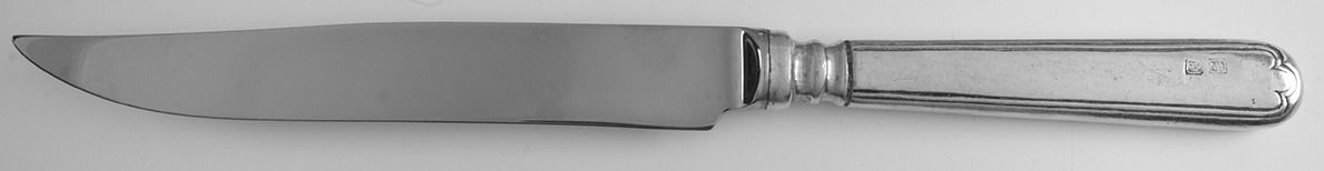 Filet (Pewter) Large Stainless Blade Roast Carving Knife by Valpeltro-1