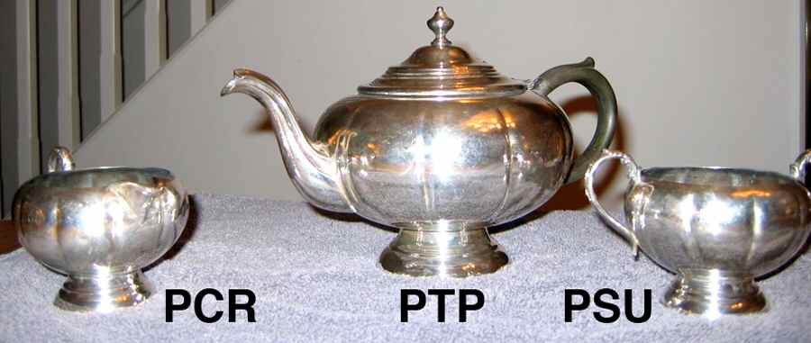 388 (Silverplate, Hollowware) Teapot by Victoria Silverplate-1