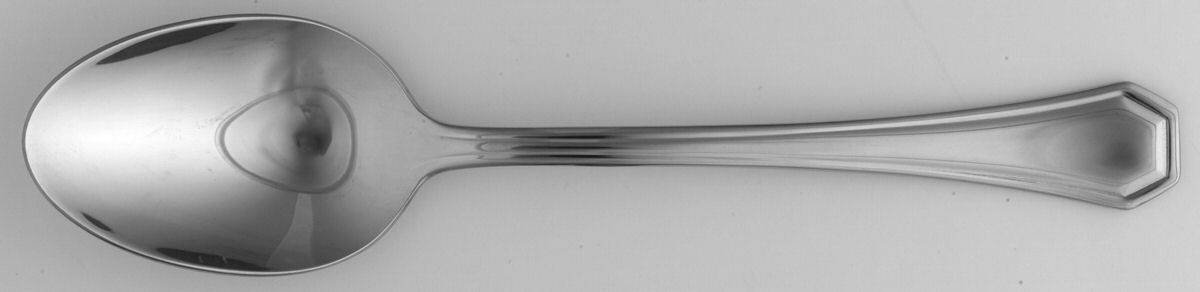 Palace (Stainless) Place/Oval Soup Spoon by Volf Flatware-1