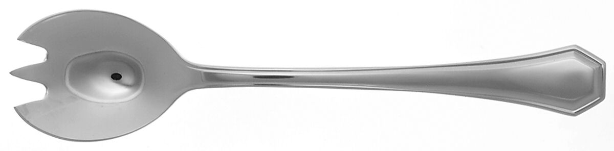 Palace (Stainless) Solid Salad Serving Fork by Volf Flatware-1