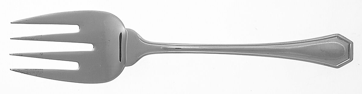 Palace (Stainless) Medium Solid Cold Meat Serving Fork by Volf Flatware-1