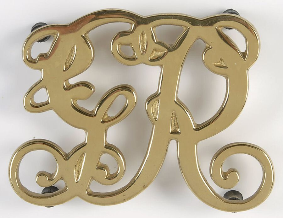 Brass Trivets-Brass Hollowware Trivet by Virginia Metalcrafters-1