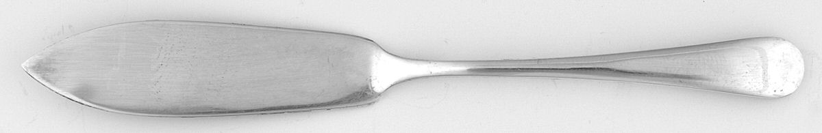 VS34 (Silverplate) Flat Handle Master Butter Knife by Viners of Sheffield-1
