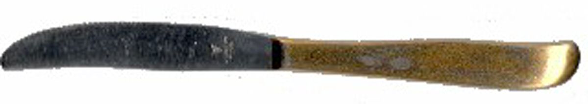 VS35 (Gold Electroplate) Modern Hollow Knife by Viners of Sheffield-1