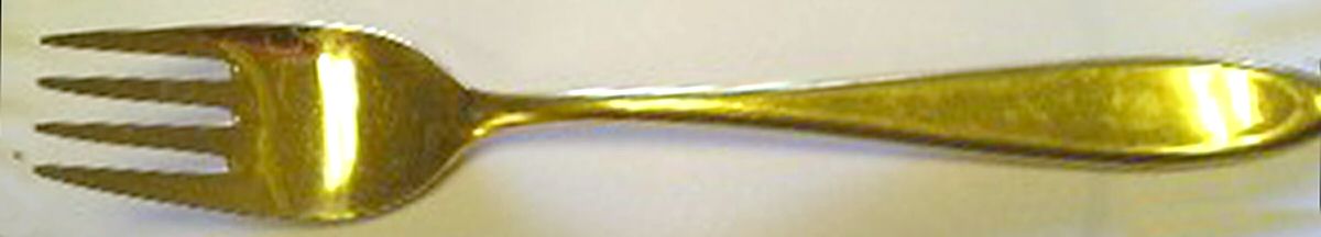 VS35 (Gold Electroplate) Fork by Viners of Sheffield-1