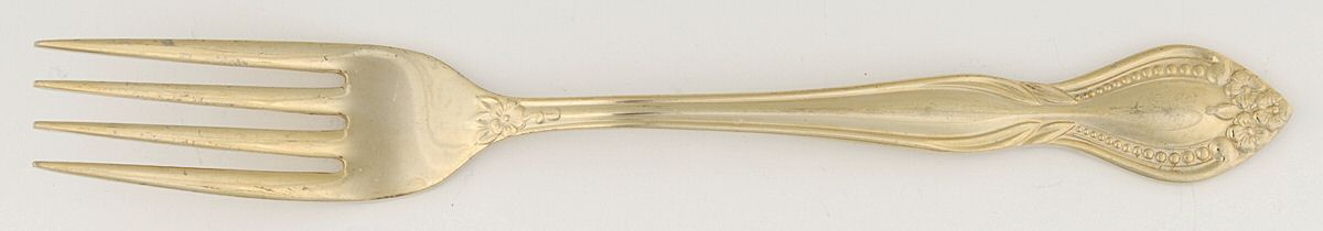 VS36 (Gold Electroplate) Fork by Viners of Sheffield-1