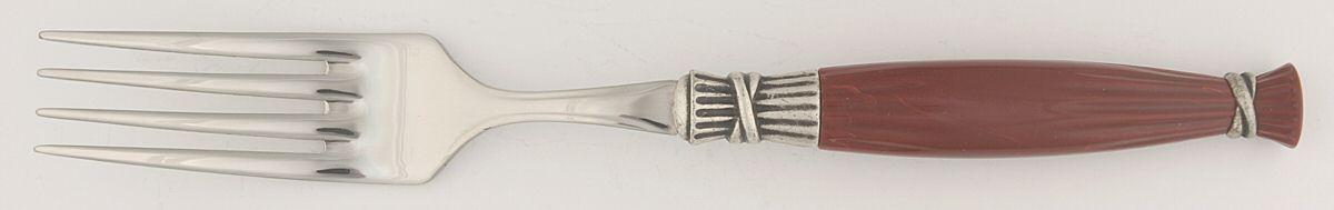 Dolce Vita-Red (Stainless) Solid Serving Fork by Vietri-1