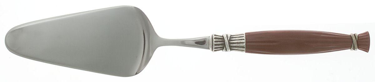 Dolce Vita-Red (Stainless) Pastry Server with Stainless Blade by Vietri-1