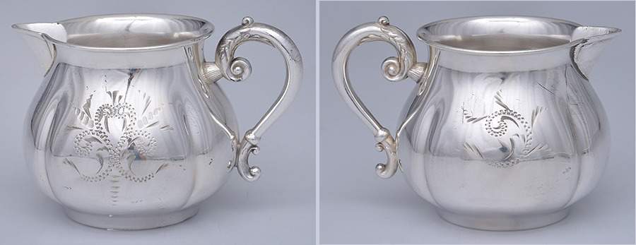 9560 (Silverplate, Hollowware) Creamer by Van Bergh-1