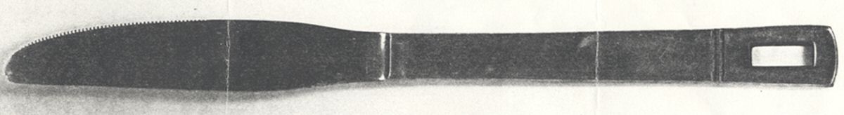 VI4 (Stainless) Modern Solid Knife by Viners Intl-1