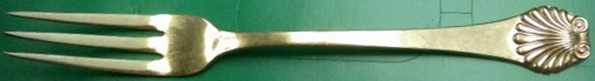 VS38 (Gold Electroplate) Fork by Viners of Sheffield-1