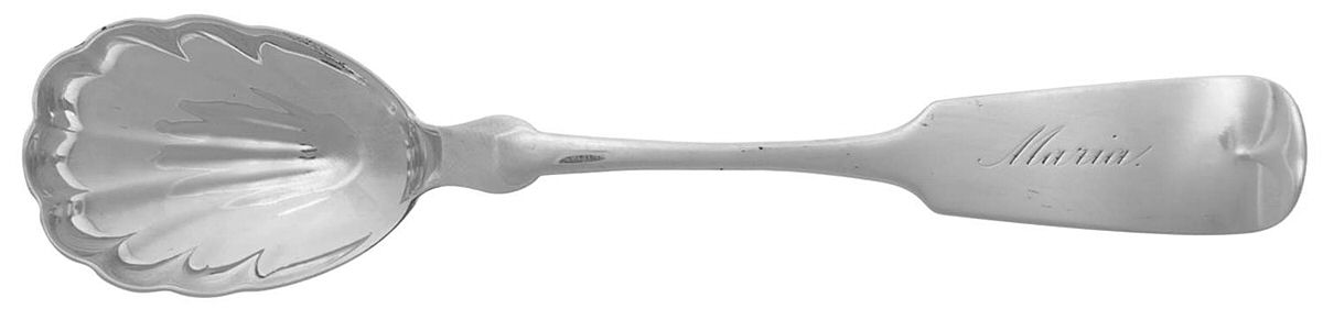 VTK1 (Coin) Sugar Shell Spoon by Vautrot & Ackley-1