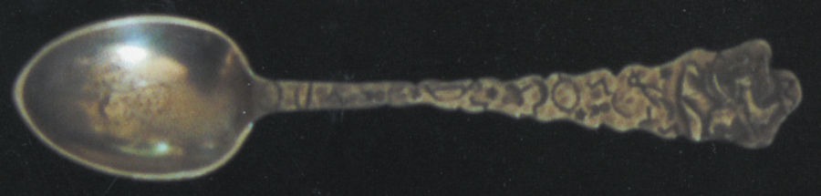 Medallion (Sterling, 1885) Demitasse Spoon by Vansant-1