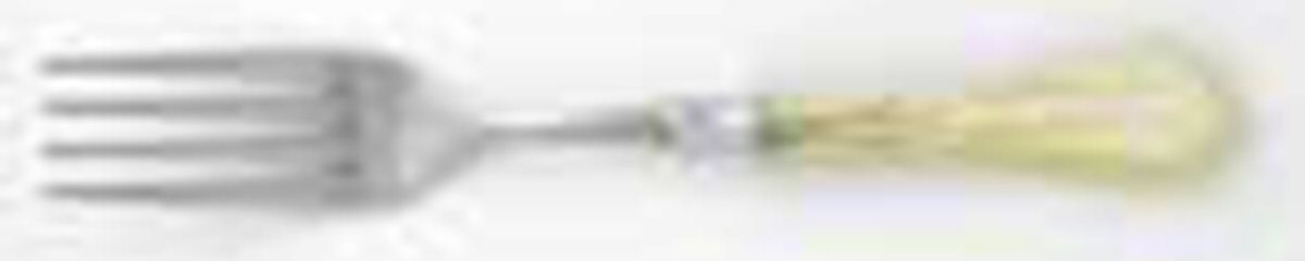 Verona-Ivory (Stainless, Acrylic) Large Solid Cold Meat Serving Fork by Vietri-1